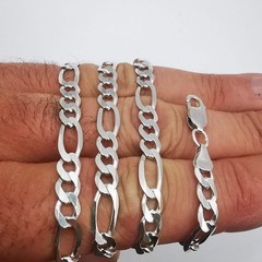 Vintage 925 Sterling Silver Signed Jewelry Chain 20.28in (51.5cm) 0.66oz