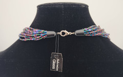 Bohemian Glass Necklace 30 inches length 12 Strands