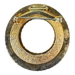 Vintage scarf clip or slide ring from the 1970s,