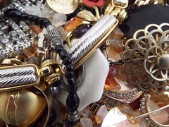 ~ 3 lb ~ Junk Jewelry ~ Lot L451