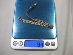 FAS 925 Sterling Silver Diamond Two Tone Leaf Link Chevron Tennis Bracelet