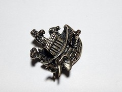 Vintage 925 Sterling Silver Noah’s Ark Charm Pendant
