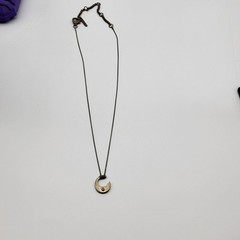 Fabulous Vintage Sterling Silver Crescent moon necklace signed Kenneth Cole 925