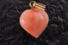 Japan vintage Coral Carved 5 items Pendant (66.0ct) Certificate Japanese motif.