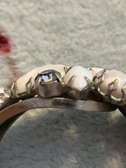 Vintage Juliana DeLizza And Elster Clamper Bracelet And Matching Clip Earrings
