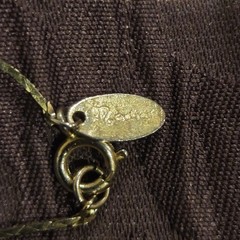 Medici Womens Gold Tone Necklace. Vtg. Signed.