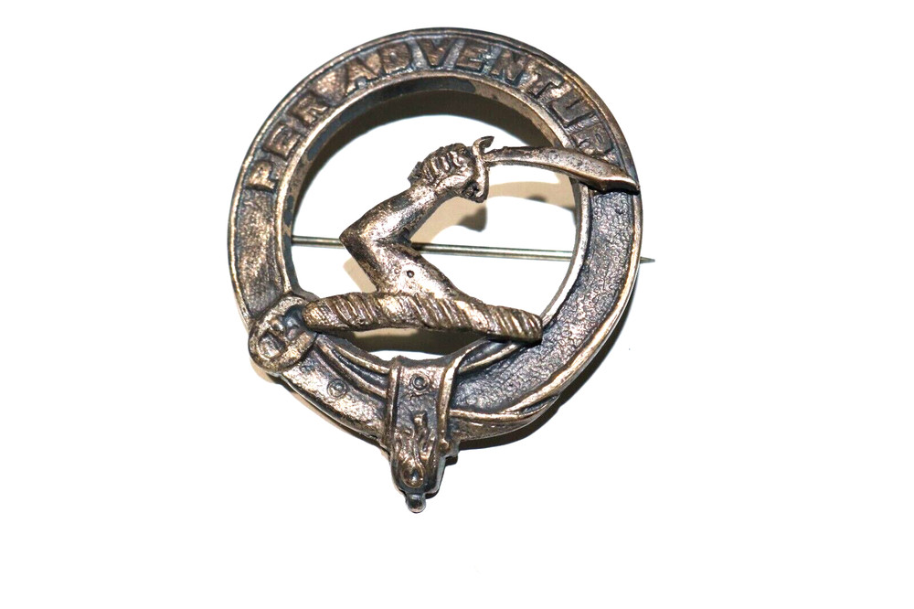 1950’s Scottish PER ADVENTURE Pin Badge – Made In Scottland