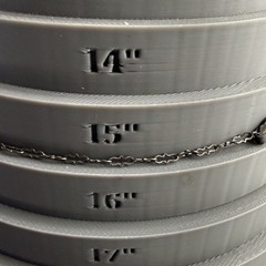 Vintage Sterling Silver Art Deco Necklace Titanic 16”