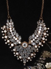 Vintage 2 Modern Costume Jewlery Rhinestone Lot Necklaces Bracelets Pins & More!