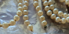 Vintage Jewelry LOT of 8 pearl bead necklaces Repair repurpose restring