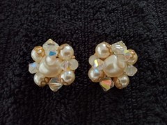 1950’s-1960’s Clip-On Earrings MCM Vintage