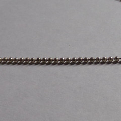 Vintage Pink Dolphin On 15 5/8″ Ball Chain Necklace – Marked .925, KC & Italy