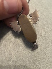 THOMAS MANN Techno Romantic Mixed Metals Winged Shadowbox Pendant Chain Necklace
