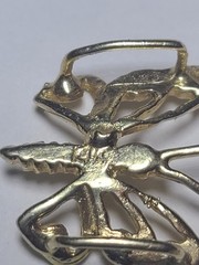 5.50 14K SOLID YELLOW GOLD, 6 14K Charms and one heavy charm holder