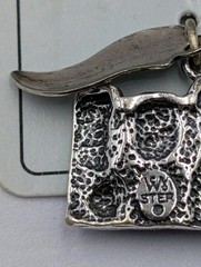 NOS Wheeler Mfg Co. Vtg Sterling Silver Mount Rushmore South Dakota 925 Charm