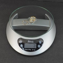 Avon Fashion Waves Ring 7.75 Silver Gold Two Tone Band Stackable Layer Vintage