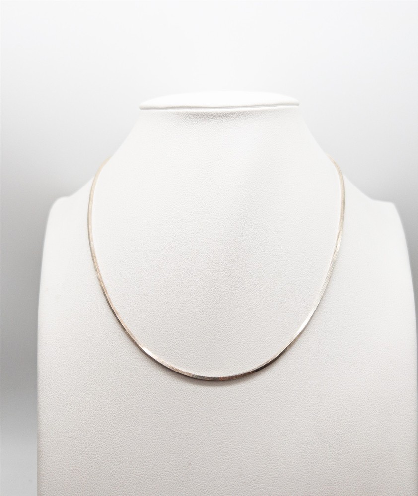 Estate Sterling Silver EVERYDAY CLASSIC 16″ Necklace Chain 6g