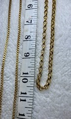 Vintage Lot Of 2 Necklaces Park Lane & Carol Lee Gold Tone