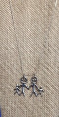 Gayle Clark 2009 Family Sterling Silver Necklace – Ocean Springs MS Vintage