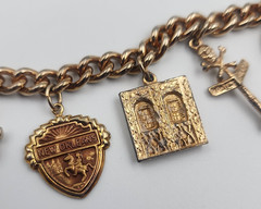 Charm Bracelet New Orleans Old Absinthe House Pirates Alley 7 In Vintage