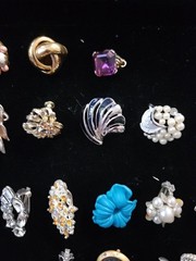 Vintage “Single” Earring/ Crafting Lot of over 65. 13 Signed 1.2lbs
