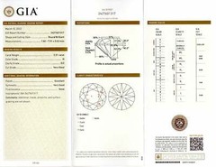 2 CARAT GIA CERTIFIED H SI2 VERY GOOD CUT DIAMOND LOOSE ROUND BRILLIANT CUT 2ct