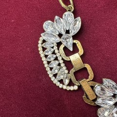 Vintage Hollywood Regency Style Brilliant Rhinestone Glamorous Necklace