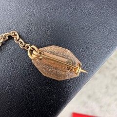 Vintage US Marines Pin Sweetheart Brooch Enamel