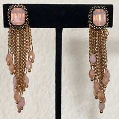 Vintage Dangle Clip-On Earrings