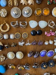 Big Clip-On Earrings Lot Vintage Modern All Wearable Jewelry Over 150 Pairs