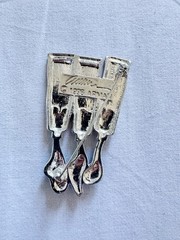 Vintage Paint Tubes Brooch by Arman 1996