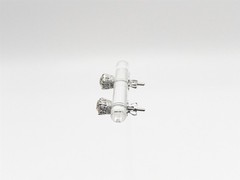 RARE $7000 1.50ct Old Mine Cut Natural Diamond 18k White Gold ETERNITY Earrings
