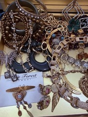 Vintage Estate Costume Jewelry Lot! AVON, MONET and more!