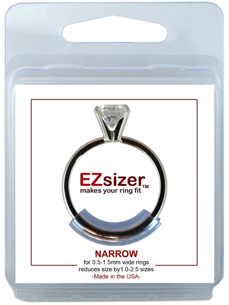 Ring Guard by EZsizer – 6 pack (narrow) – Ring Size Reducer, Ring Size Reducer