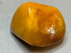 NATURAL OLD ANTIQUE YELLOW BUTTERSCOTCH BALTIC AMBER PENDANT 14,7 gr