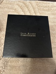 Joan Rivers Goldtone Interchangeable RS Cage Classic Collection Choker NIB 1-26