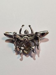 Vintage Bee Brooch / Pin (1.5 in.)