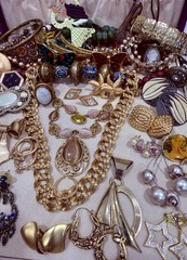 Vintage Estate Costume Jewelry Lot! AVON, MONET and more!