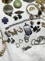 Lot Of Antique/Costume Jewelry
