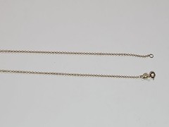 Ross Simons 925 3 CZ Stones Gold Over 925 Sterling Silver Pendant & Necklace
