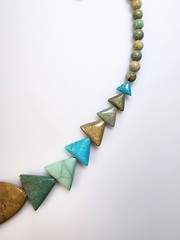 Unique Turquoise Beaded Necklace Desert Rose Trading DTR Jay King