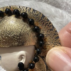 Vintage~Lady Flapper~Deco~Victorian Brooch~Pin~Art Deco~*See Description*