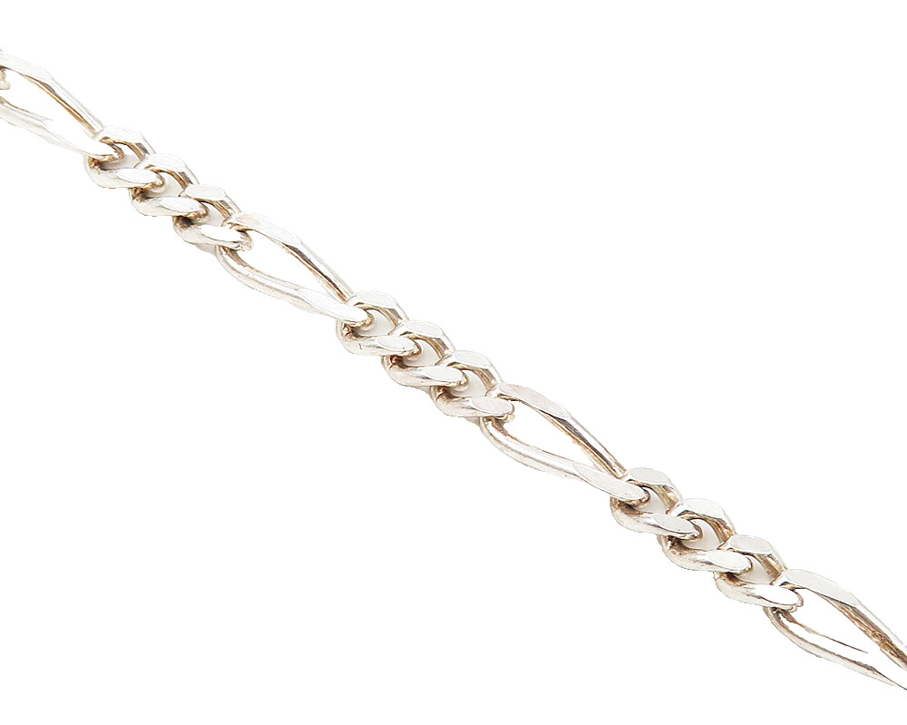 925 Sterling Silver Shiny Polished Petite Curb Link Chain Bracelet BT4516