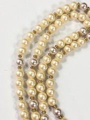 Monet Beaded Faux Pearl 30 in Length – Vintage