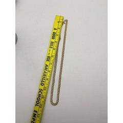 Sarah Coventry Vintage Gold Tone Double Link Chain Necklace 24 Inch J470