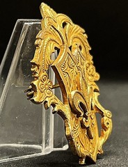 France 1920´ old beauty brooch fleur-de-lis shield, Art Nouveau design elegant