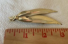 1960s Vintage MCM Mid Century Jewelry Pin Lot Of 3 Pieces – AS IS