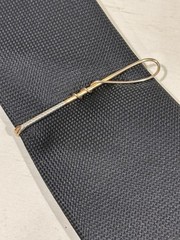 Swank Horse Riding Crop Equestrian Tie Bar Gold Tone Tie Clip Vintage