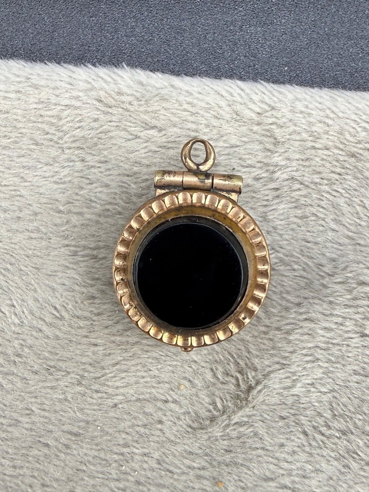 Vintage Gold Filled Double Sided Watch Fob