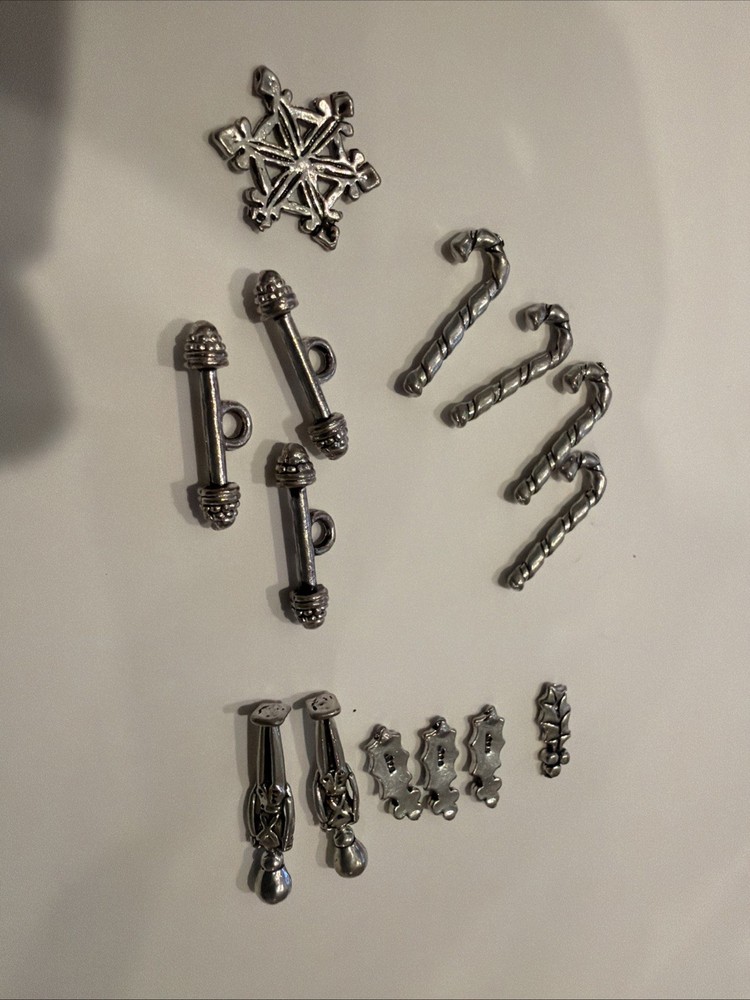 16g Sterling Silver Charms Some Marked